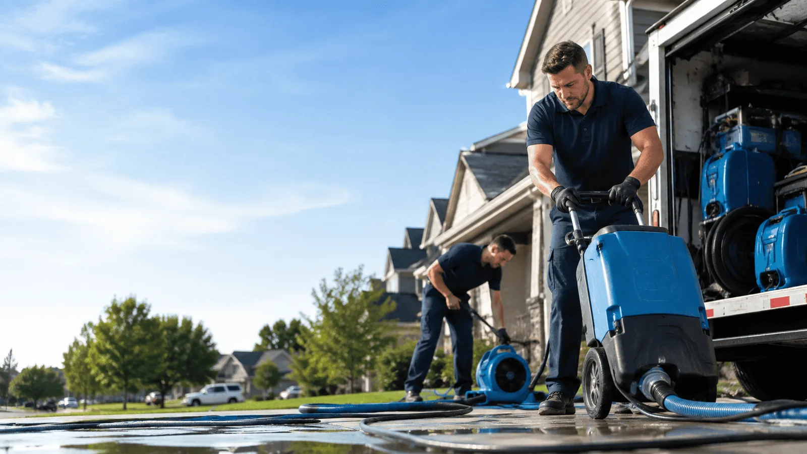 Dehumidification being performed in Olney Springs, CO